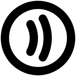 Contactless Payment Bold Icon from Phosphor Bold Set