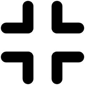 Corners In Bold Icon from Phosphor Bold Set