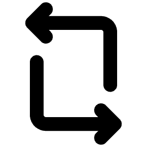 Device Rotate Bold Icon from Phosphor Bold Set