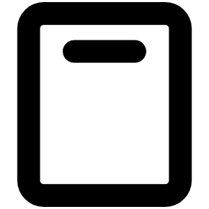 Device Tablet Speaker Bold Icon from Phosphor Bold Set