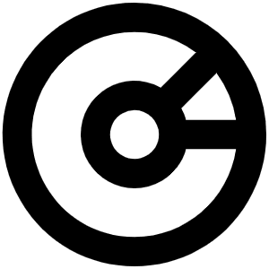 Disc Bold Icon from Phosphor Bold Set