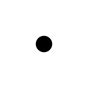 Dot Bold Icon from Phosphor Bold Set
