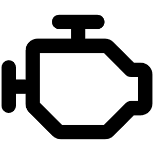 Engine Bold Icon from Phosphor Bold Set