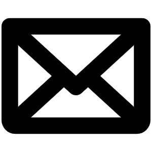 Envelope Bold Icon from Phosphor Bold Set