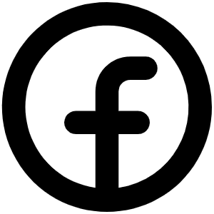 Facebook Logo Bold Icon from Phosphor Bold Set