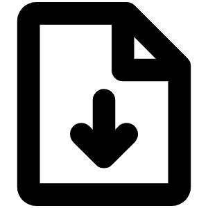 File Arrow Down Bold Icon from Phosphor Bold Set