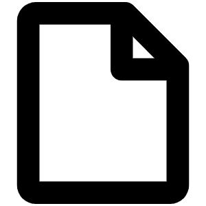 File Bold Icon from Phosphor Bold Set