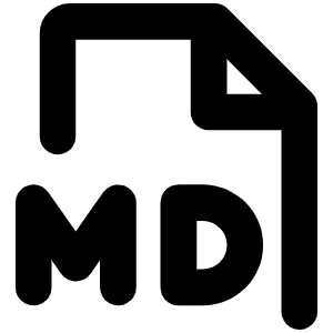 File Md Bold Icon from Phosphor Bold Set