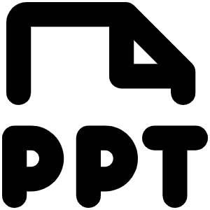 File Ppt Bold Icon from Phosphor Bold Set