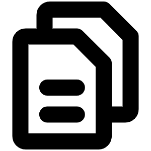Files Bold Icon from Phosphor Bold Set