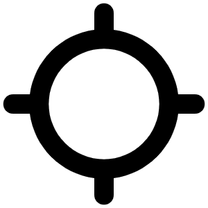 Gps Bold Icon from Phosphor Bold Set