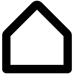 House Simple Bold Icon from Phosphor Bold Set