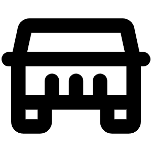 Jeep Bold Icon from Phosphor Bold Set
