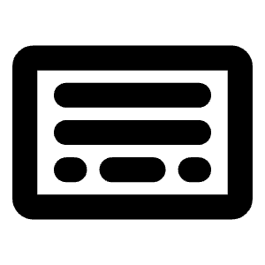 Keyboard Bold Icon from Phosphor Bold Set