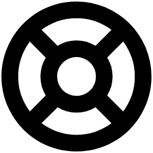 Lifebuoy Bold Icon from Phosphor Bold Set
