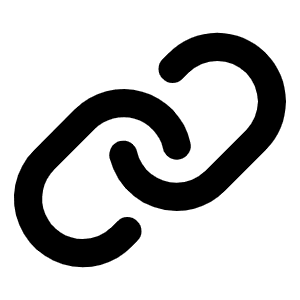 Link Bold Icon from Phosphor Bold Set