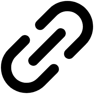 Link Simple Bold Icon from Phosphor Bold Set