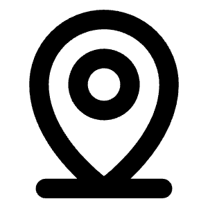 Map Pin Line Bold Icon from Phosphor Bold Set