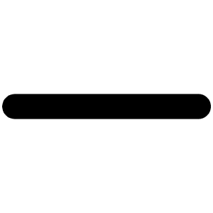 Minus Bold Icon from Phosphor Bold Set