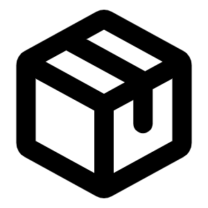 Package Bold Icon from Phosphor Bold Set