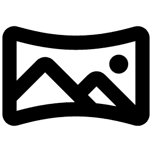 Panorama Bold Icon from Phosphor Bold Set