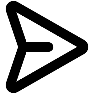 Paper Plane Right Bold Icon from Phosphor Bold Set