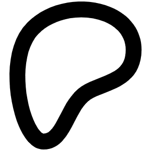 Patreon Logo Bold Icon from Phosphor Bold Set