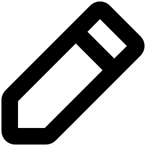 Pencil Simple Bold Icon from Phosphor Bold Set