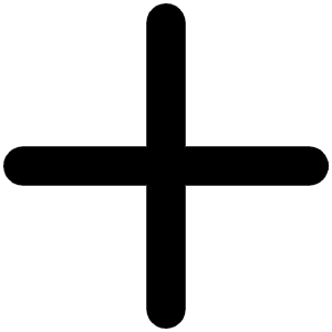 Plus Bold Icon from Phosphor Bold Set