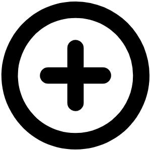 Plus Circle Bold Icon from Phosphor Bold Set