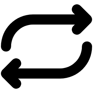 Repeat Bold Icon from Phosphor Bold Set