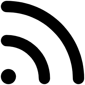 Rss Simple Bold Icon from Phosphor Bold Set