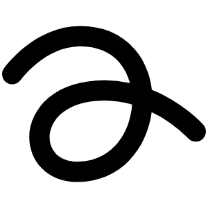 Scribble Loop Bold Icon from Phosphor Bold Set