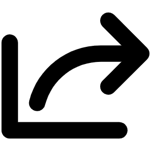 Share Bold Icon from Phosphor Bold Set