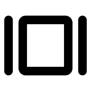 Slideshow Bold Icon from Phosphor Bold Set