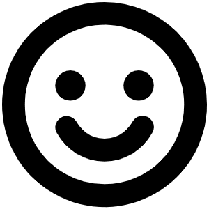 Smiley Bold Icon from Phosphor Bold Set