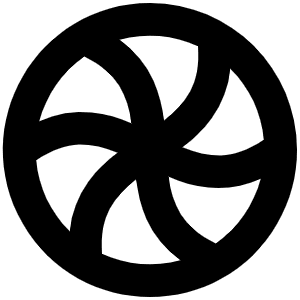 Spinner Ball Bold Icon from Phosphor Bold Set