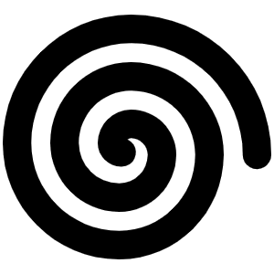 Spiral Bold Icon from Phosphor Bold Set