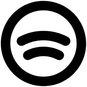 Spotify Logo Bold Icon from Phosphor Bold Set