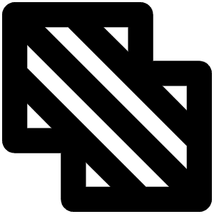 Unite Square Bold Icon from Phosphor Bold Set