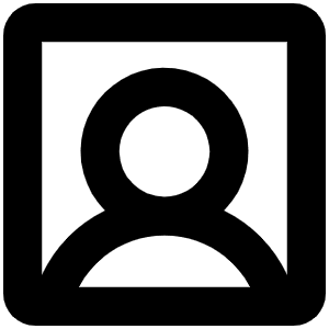 User Square Bold Icon from Phosphor Bold Set