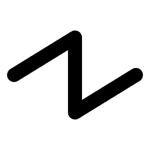 Wave Sawtooth Bold Icon from Phosphor Bold Set