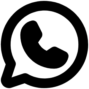 Whatsapp Logo Bold Icon from Phosphor Bold Set