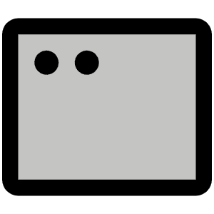 App Window Duotone Icon from Phosphor Duotone Set