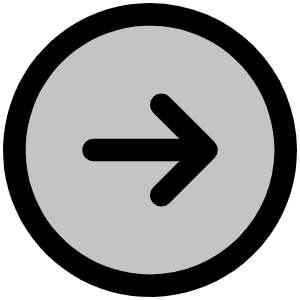 Arrow Circle Right Duotone Icon from Phosphor Duotone Set