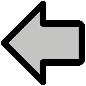 Arrow Fat Left Duotone Icon from Phosphor Duotone Set