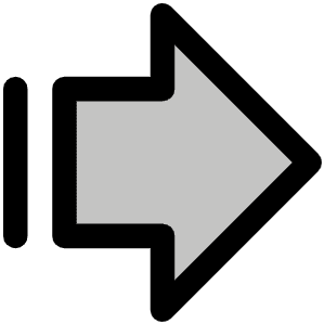 Arrow Fat Line Right Duotone Icon from Phosphor Duotone Set