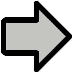 Arrow Fat Right Duotone Icon from Phosphor Duotone Set