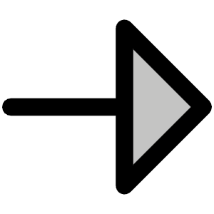 Arrow Right Duotone Icon from Phosphor Duotone Set