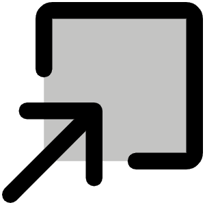 Arrow Square In Duotone Icon from Phosphor Duotone Set